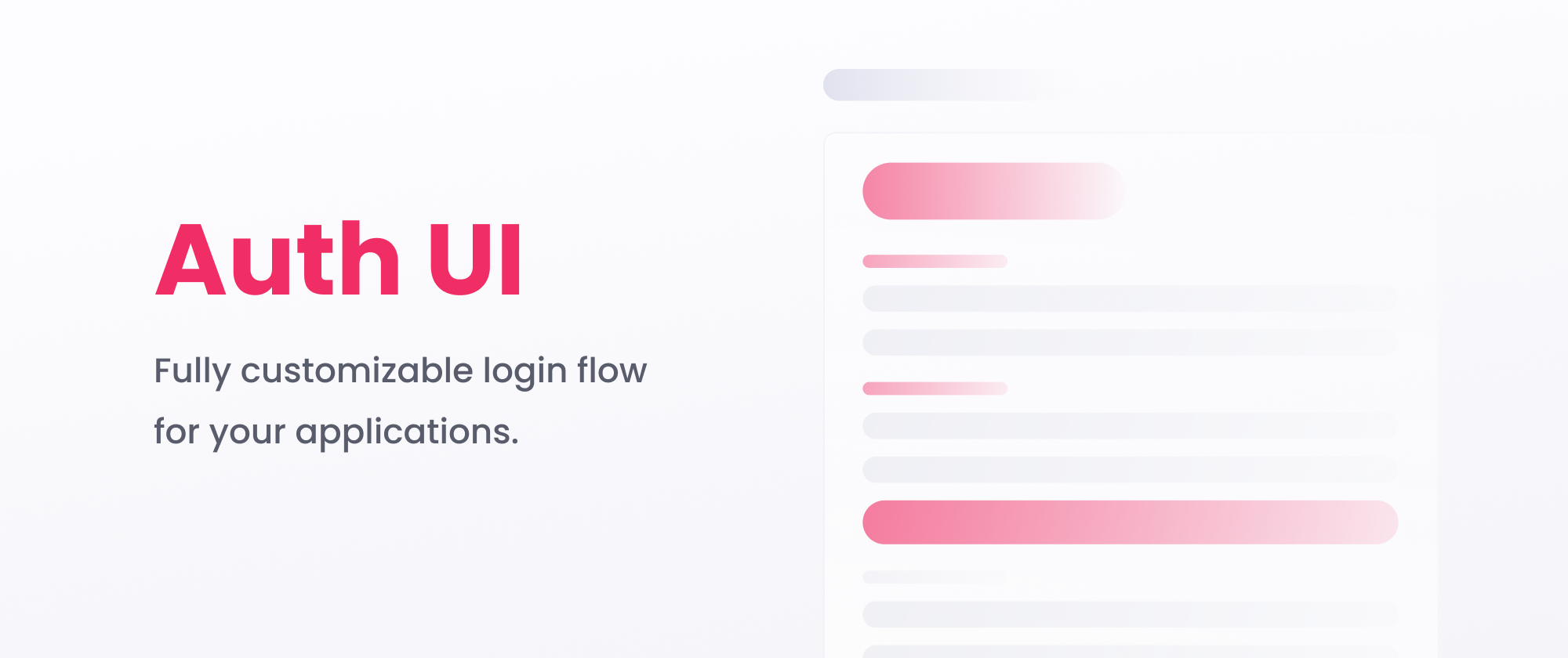Auth UI | Universal Auth Service